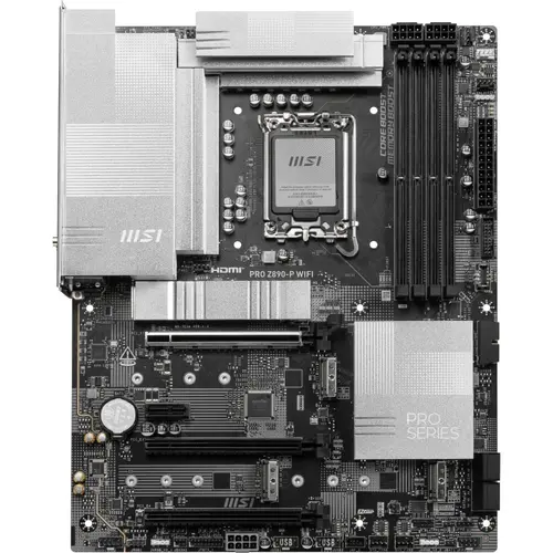 Placa de baza MSI PRO Z890-P WIFI, DDR5, ATX, LGA 1851, Intel Z890