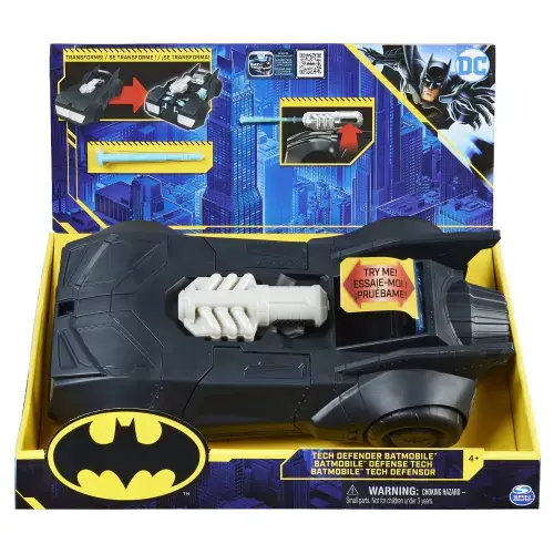 Masinuta Batman Tech Defender Batmobile,  10 cm