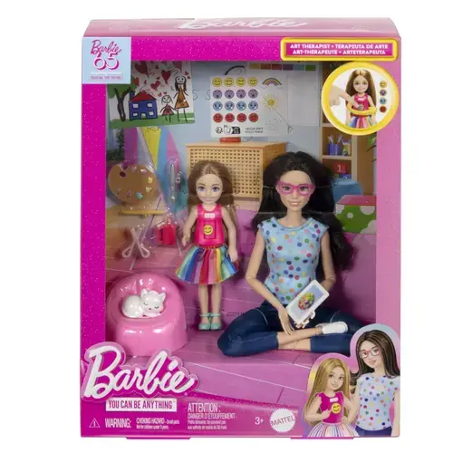 Set de joaca Barbie You Can Be Terapeut, 32.5cm