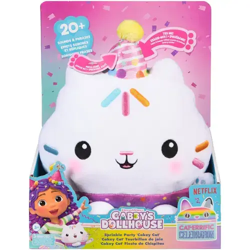Figurina cu luminite Gabbys Dollhouse  Motanul Briosel, 25 cm
