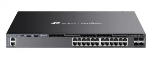 Switch TP-Link Omada SG6428XHP, 24 porturi, PoE+
