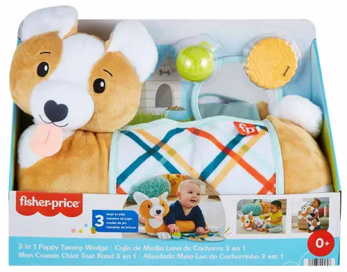 Perna de joaca pentru burtica 3 în 1 Fisher Price Puppy