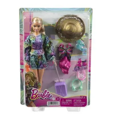 Papusa Barbie in calatorie