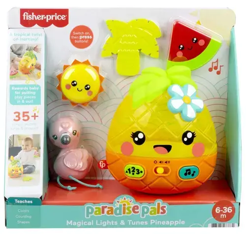 Jucarie muzicala Fisher Price  Paradise Pals Ananas