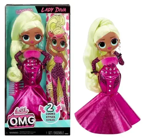 Papusa  L.O.L. Surprise! Omg Lady Diva Fashionista cu accesorii