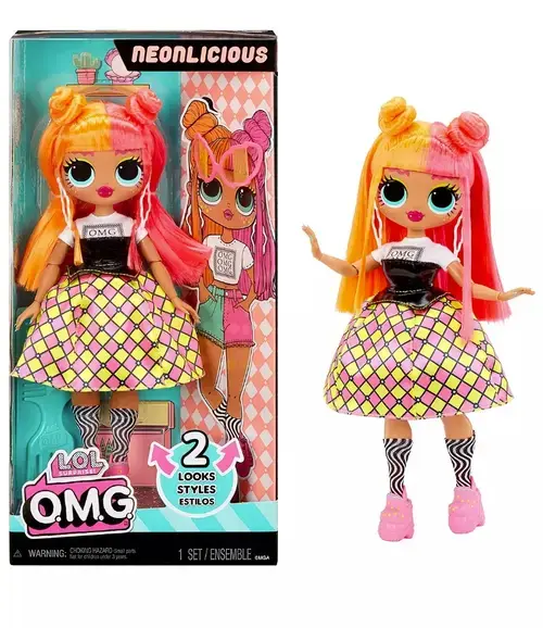 Papusa L.O.L Surprise! OMG Neonlicious Fashion Doll