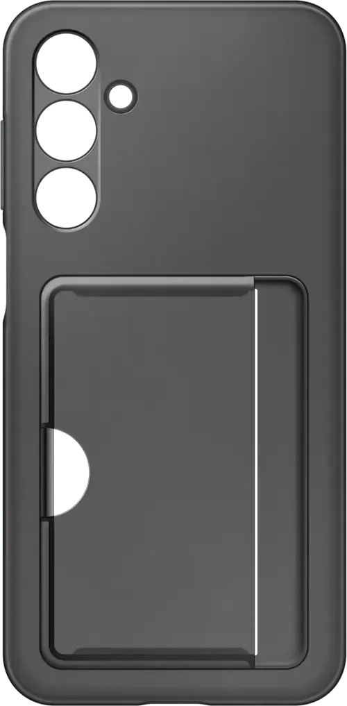 Husa pentru Samsung Galaxy A16, EF-OA166TBEGWW, Card Slot Case, Neagra