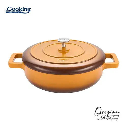 Cratita aluminiu Heinner HR-BJK-CR26, NICOLAI TAND, 26 x 8 cm, 3.4L