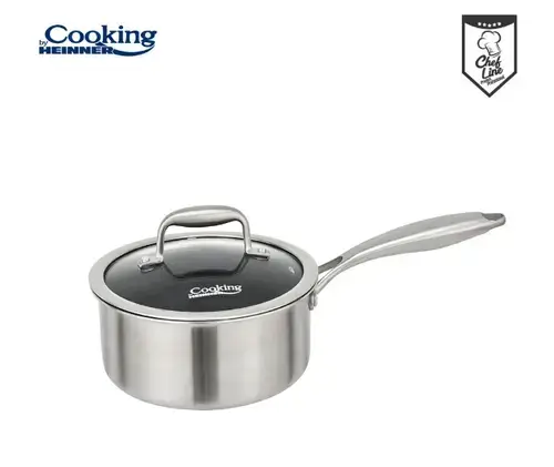 Cratita inox cu capac Heinner HR-MRK-18, 18 x 9 cm, 2L