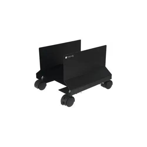 Suport cu roti pentru unitate centrala, TECHLY ICA-CS 34, Negru