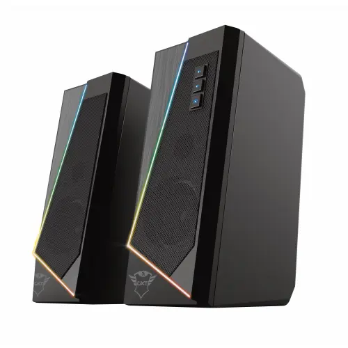 Boxe gaming Trust GXT 609 Zoxa, iluminare RGB, 6W RMS