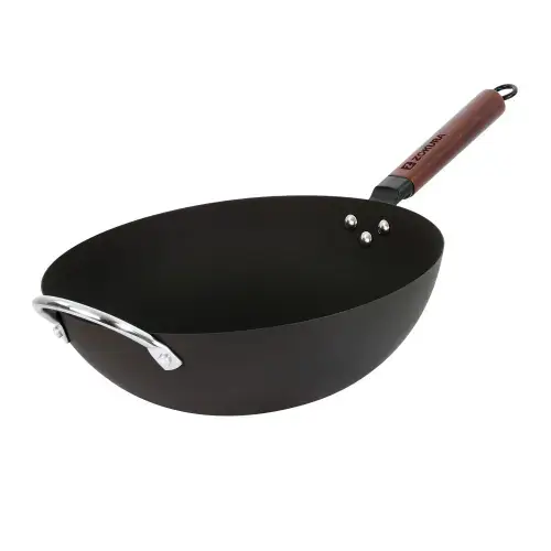 Tigaie wok, otel carbon, 32 cm - Zokura Z1449
