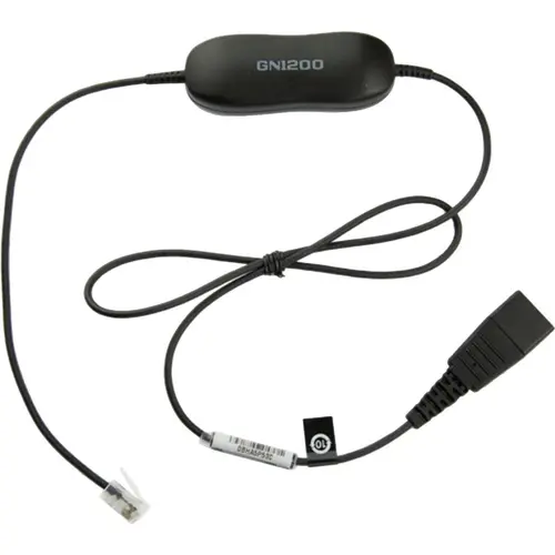 Cablu de alimentare, Jabra, Negru