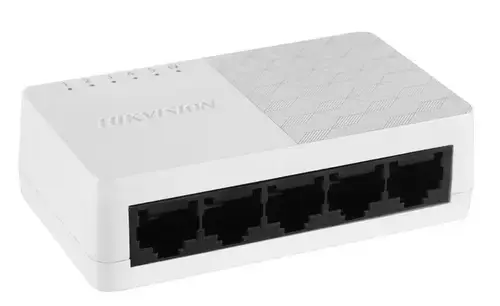 Switch Hikvision DS-3E0105D-O, 5 porturi