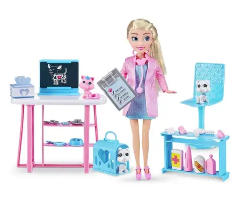 Set de joaca Sparkle Girlz Clinica veterinara