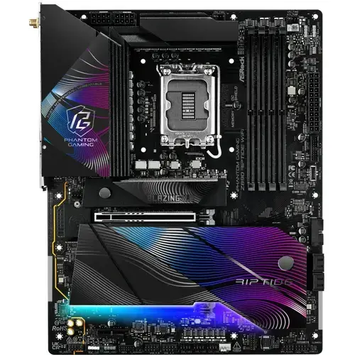 Placa de baza ASRock PHANTOM GAMING Z890 RIPTIDE WIFI, DDR5, ATX, LGA 1851, Intel Z890