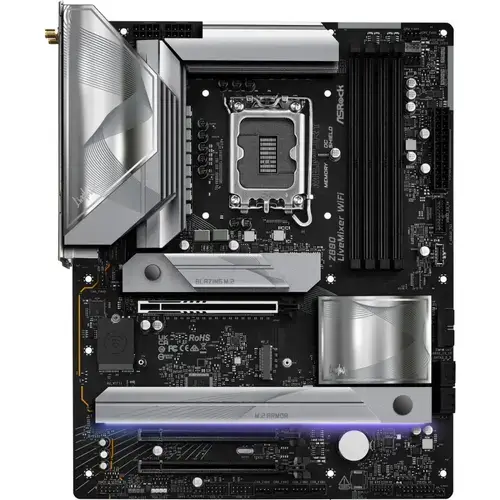 Placa de baza ASRock Z890 LIVEMIXER WIFI, DDR5, ATX, LGA 1851, Intel Z890