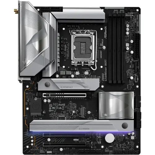 Placa de baza ASRock Z890 LIVEMIXER WIFI, DDR5, ATX, LGA 1851, Intel Z890