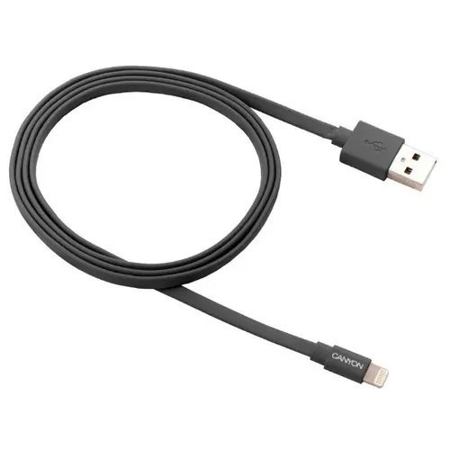 Cablu de date Canyon CNS-MFIC2DG, Lightning,1 m