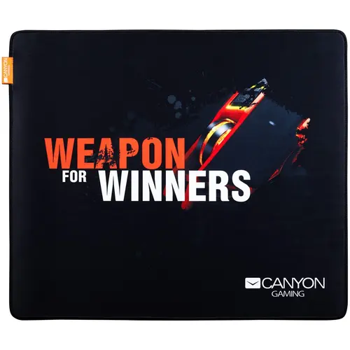 Mousepad gaming Canyon Speed MP-5 350x250mm, Negru