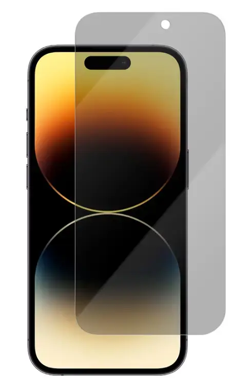 Folie de protectie Ecran Privacy Vmax pentru Apple iPhone 16 Pro Max, Sticla Securizata, Full Glue, 2.5D