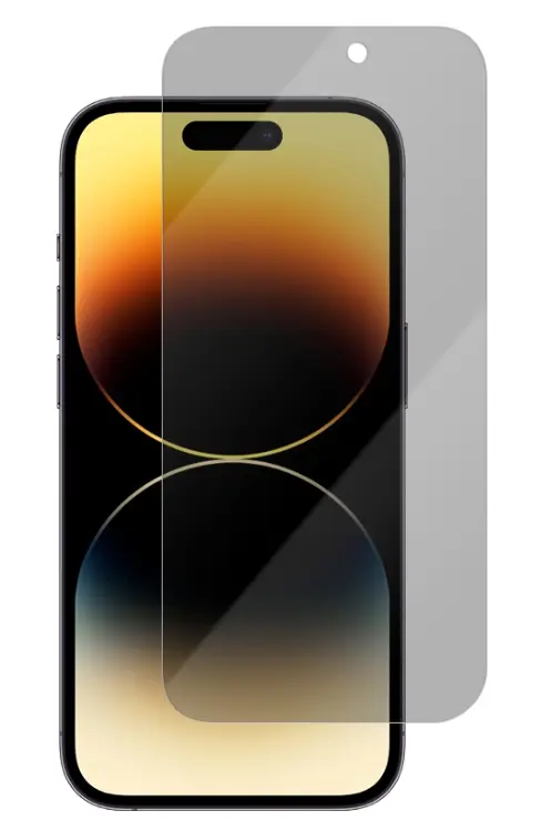 Folie de protectie Ecran Privacy Vmax pentru Apple iPhone 16 Pro Max, Sticla Securizata, Full Glue, 2.5D