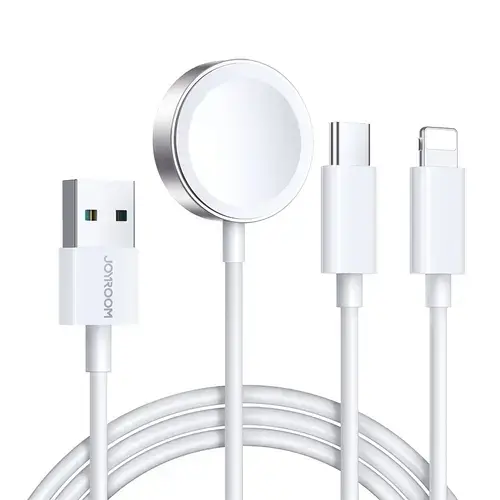 Cablu Incarcare Joyroom S-IW008 pentru Apple Watch Series, 3.5W, Incarcare simultana a 3 dispozitive