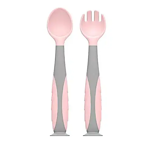 Set lingurita  si furculita U-Grow UG-218PK, Roz