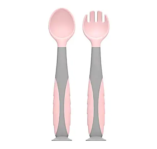 Set lingurita  si furculita U-Grow UG-218PK, Roz