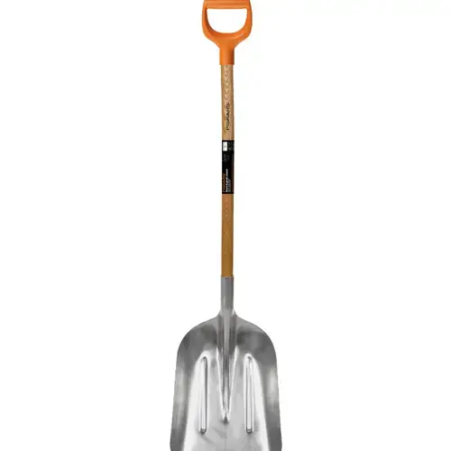 Lopata  Fiskars 1001637 pentru cereale si zapada, 1270 mm, 1400 g