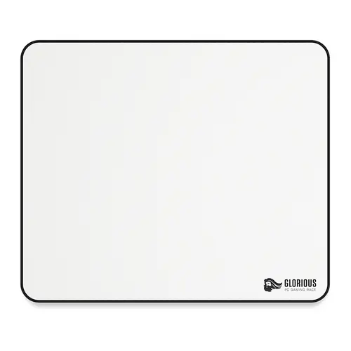 Mouse pad Glorious Stitch Cloth, L, 280 x 330 mm, Alb