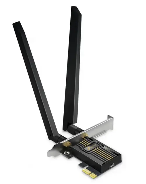 Placa de retea wireless TP-LINK Archer TBE552E, Tri-Band, Wi-Fi 7