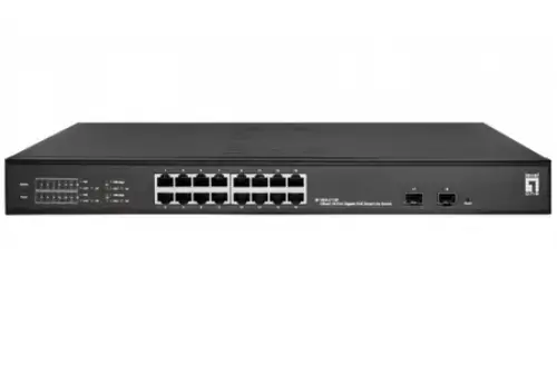 Switch Level One GES-2118P, 16 porturi, PoE