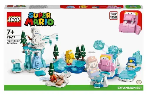 LEGO® Super Mario Set de extindere Morsel si aventura lui in zapada 71417