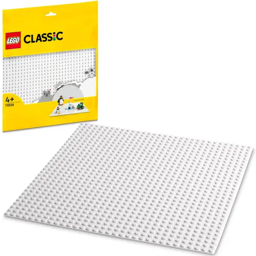 LEGO® Classic - Placa de baza alba 11026, 1 piesa