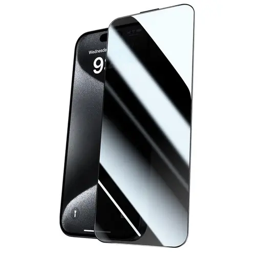 Folie Sticla Privacy Mcdodo pentru iPhone 16 Plus cu Kit de instalare Easy Auto-Align