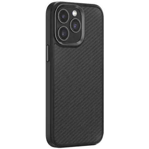 Husa Comma Kevlar Series Magsafe iPhone 16 Pro, Negru