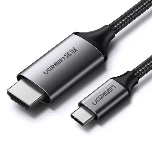 Cablu Audio si Video HDMI la USB Type-C UGREEN MM142, 1.5 m, 4K UHD, Negru