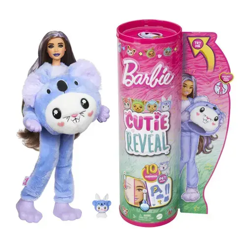 Papusa Barbie Cutie Reveal - Iepuras Urs Koala
