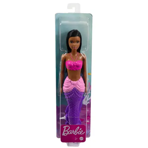 Papusa Barbie Sirena bruneta