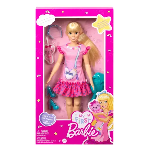 Papusa Barbie My First - Prima mea papusa Barbie, 35 cm