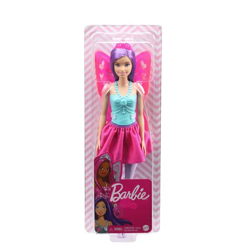 Papusa Barbie  Zana cu par mov