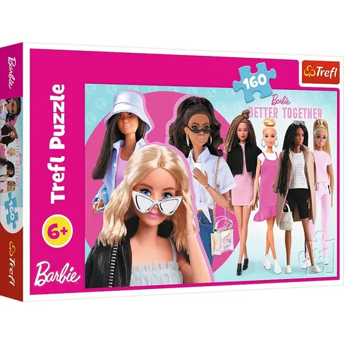 Puzzle Trefl Lumea Barbie, 160 piese