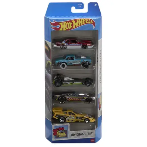 Set 5 masinute Hot Wheels - Drag Strip