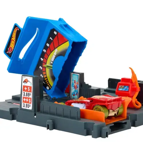 Set de joaca Hot Wheels City - Fuel Station Shift