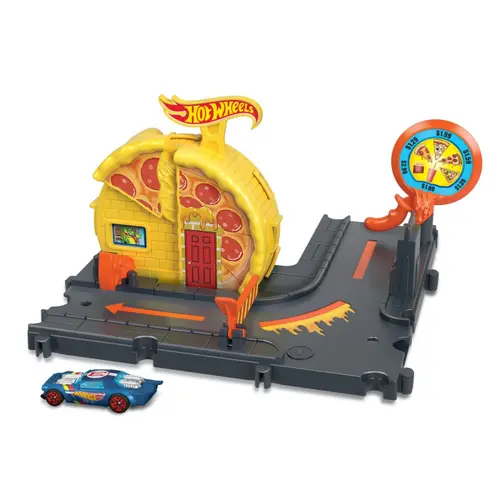 Set de joaca Hot Wheels City - Speedy Pizza Pick-Up