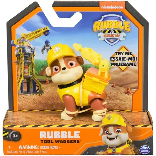 Figurina Paw Patrol Rubble and Crew,  5 cm