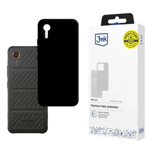 Husa 3MK Matt pentru Samsung Galaxy Xcover7 G556,  Negru