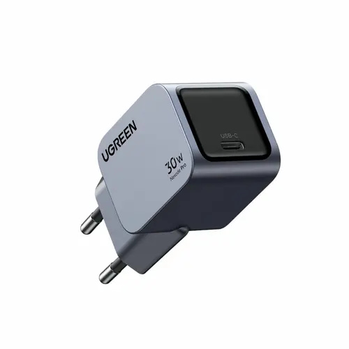 Incarcator retea Ugreen Nexode Pro, 30W, 1x USB-C, GaN Fast Charger, Gri