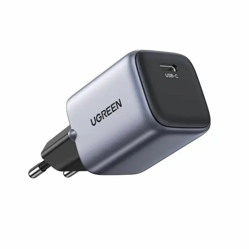 Incarcator retea Ugreen Nexode Mini 20W, GaN, 1x USB-C, PD Gri